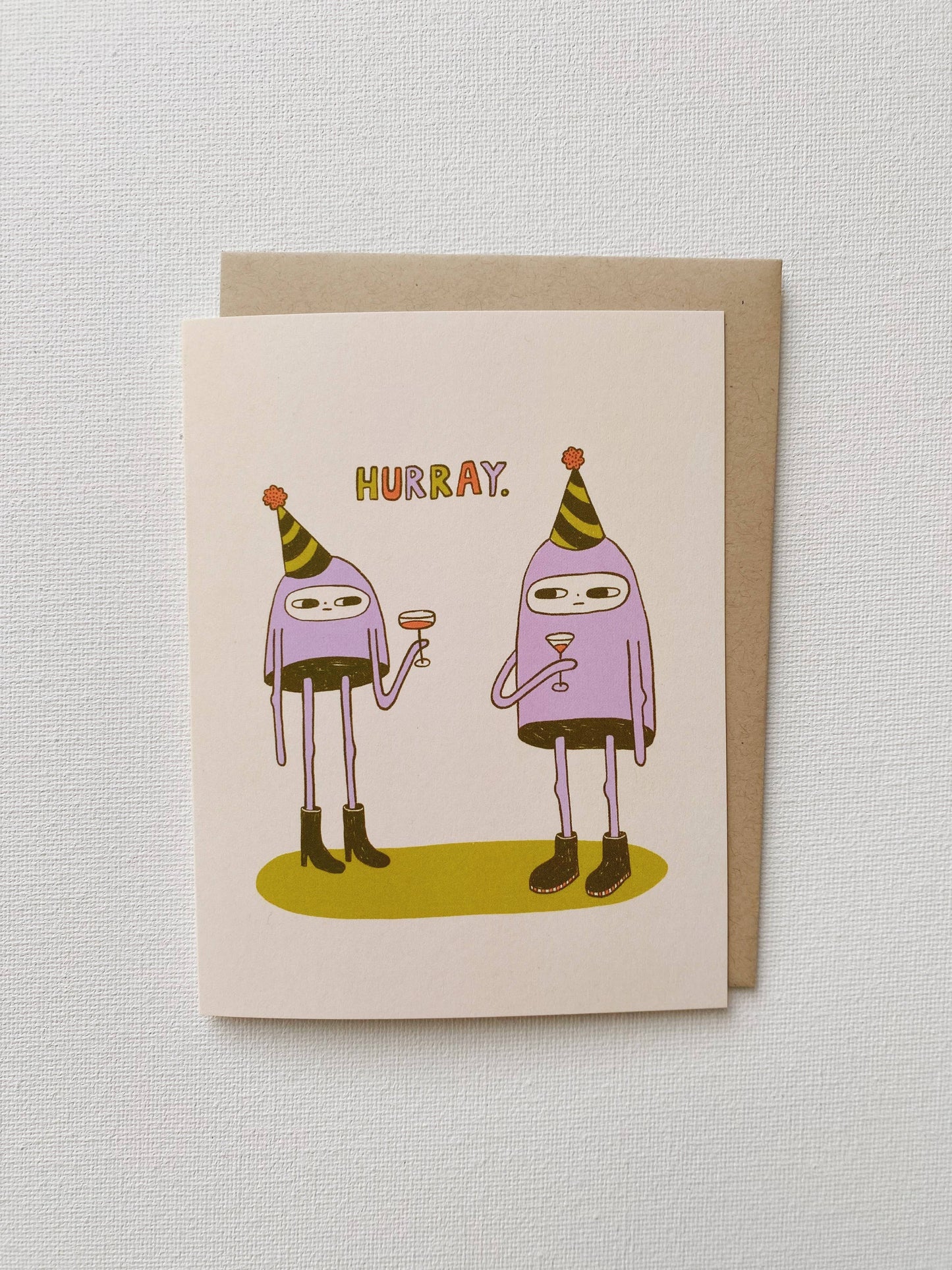 Card - hurray