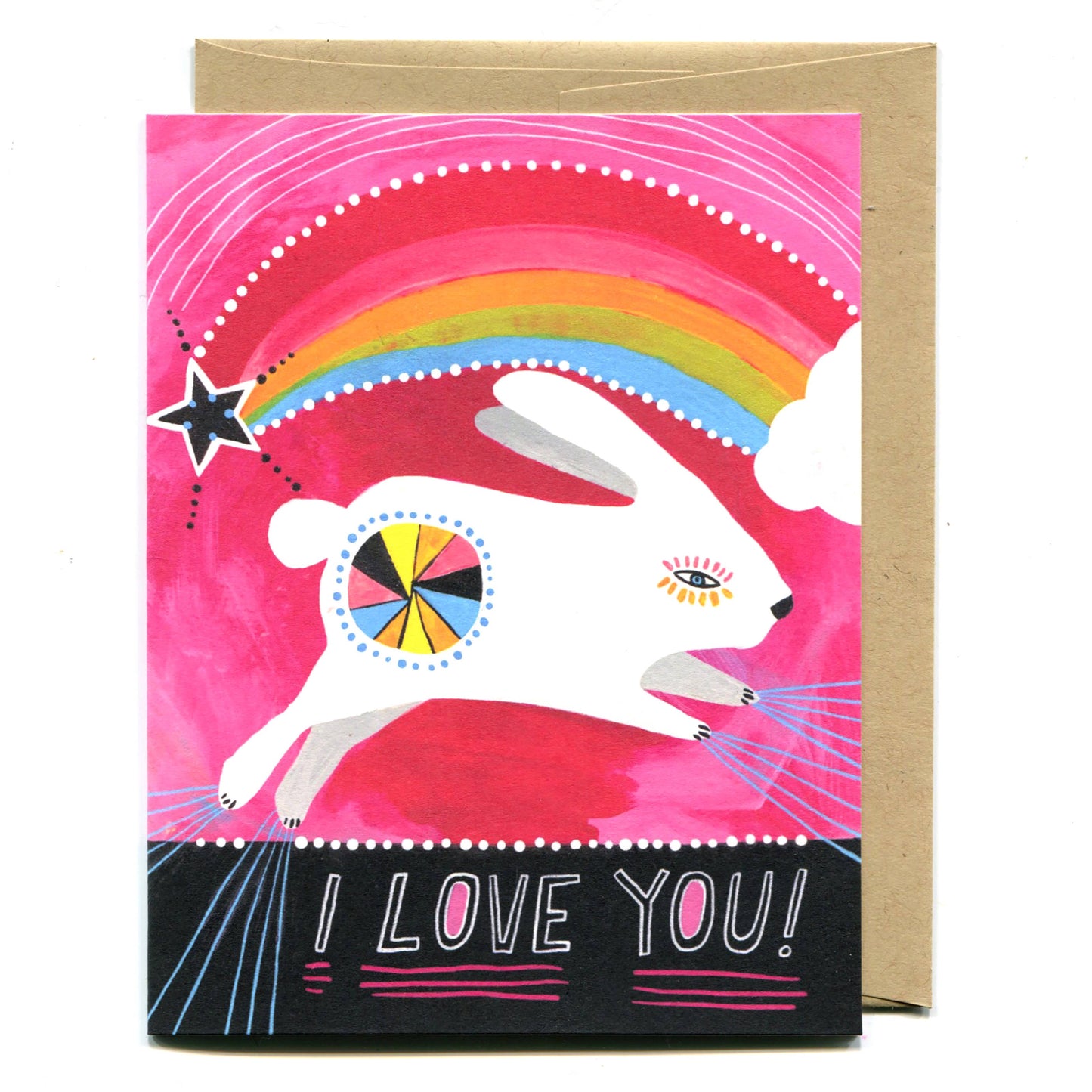 I Love You Bunny Card