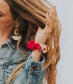Scrunchies Set of 2 - Assorted Upcycled Sari Fabric