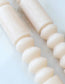 Geometric Taper Candles | Neutral