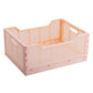 Truu Design Folding Storage Crate, 16x12x7",7 colors