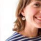 Ceramic Floral Drop Earrings