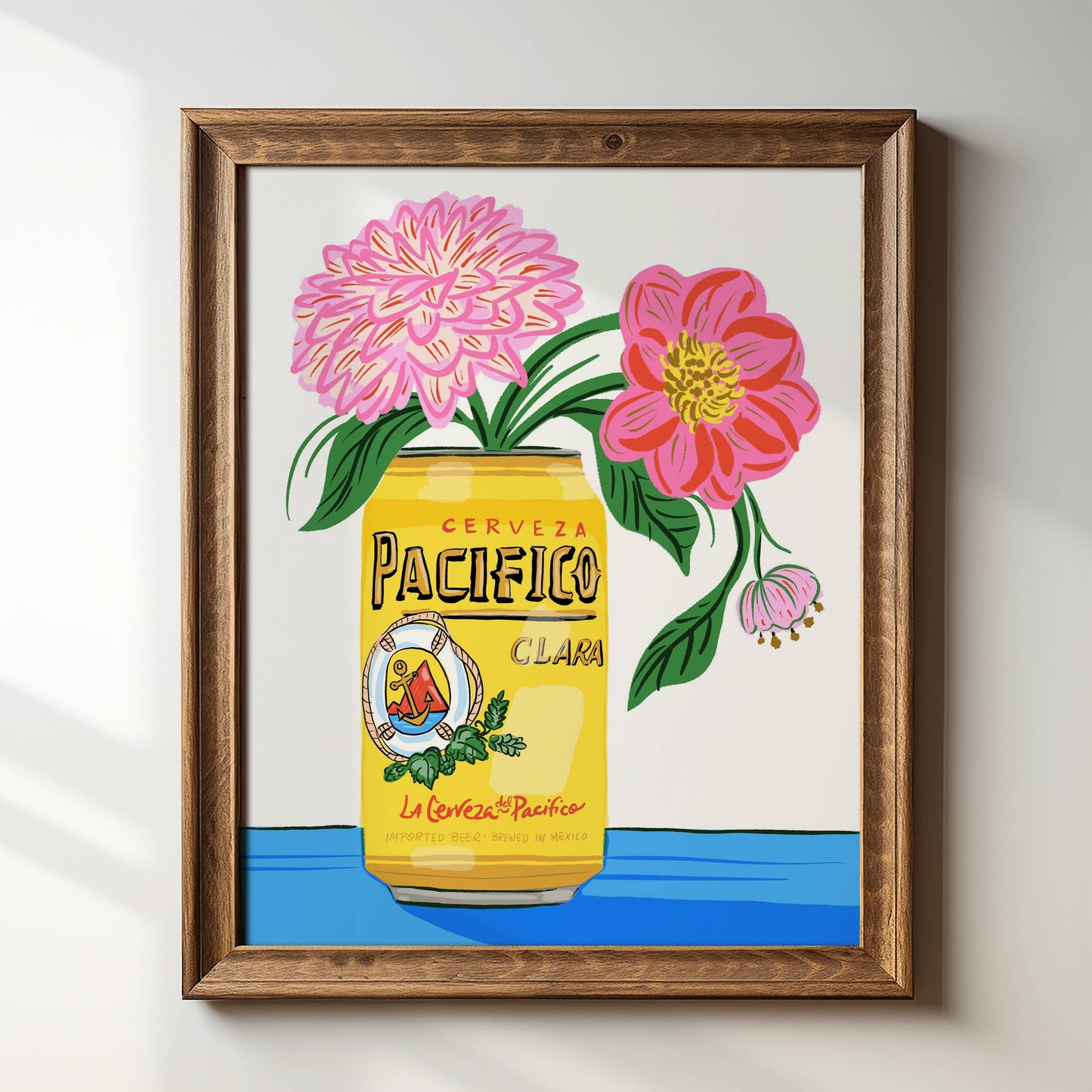 "Cerveza Sunshine" - 8" x 10" Giclée Art Print
