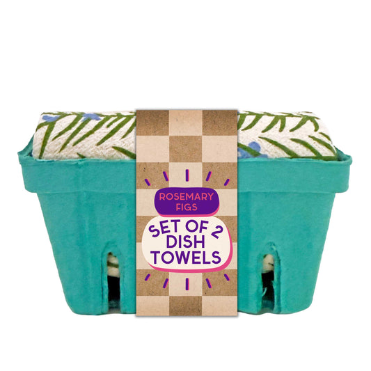 ROSEMARY & FIG (Rosemary, Fig) - Tea Towel Set of 2