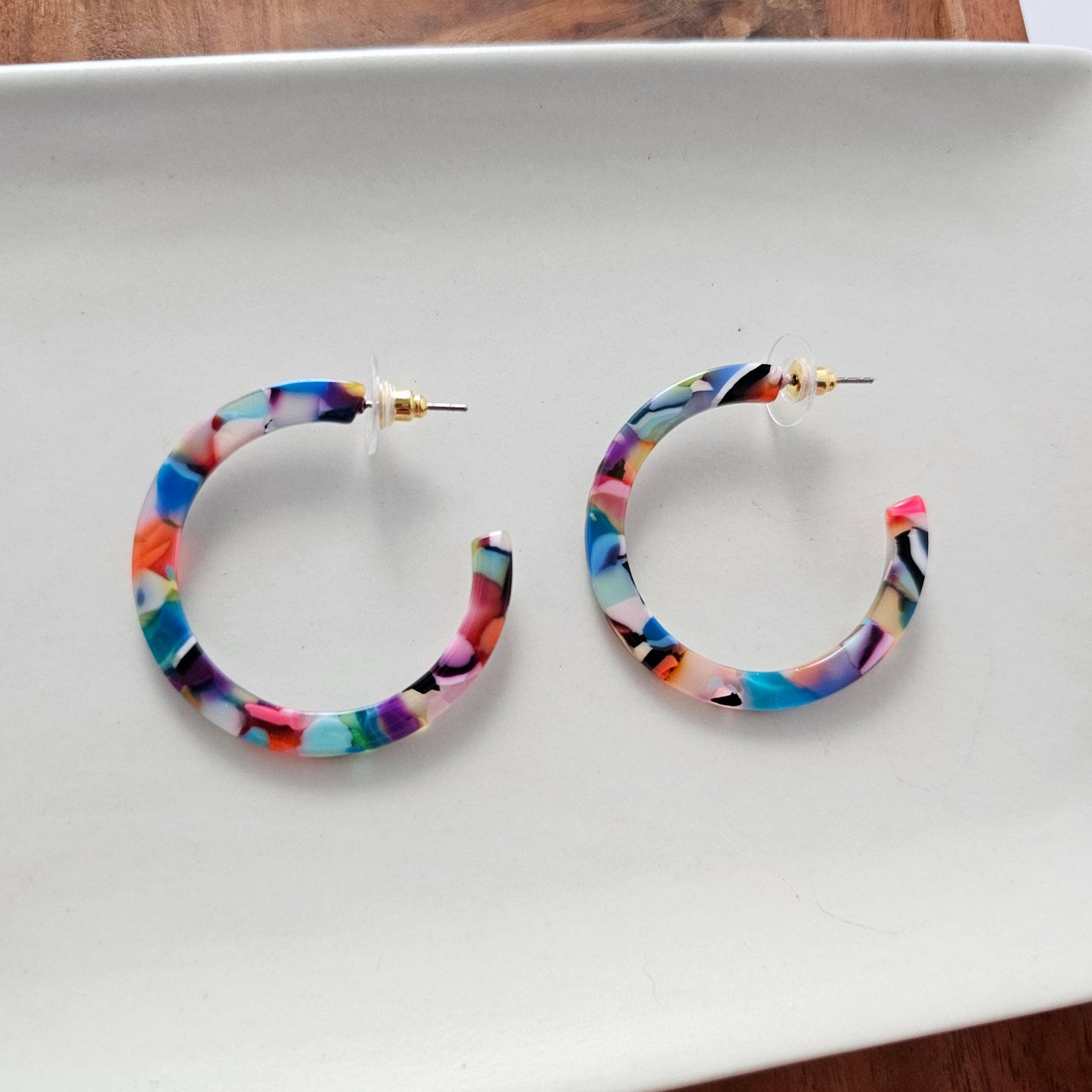 Camy Hoops - Fiesta // Earrings, Jewelry, Gifts, Best Seller
