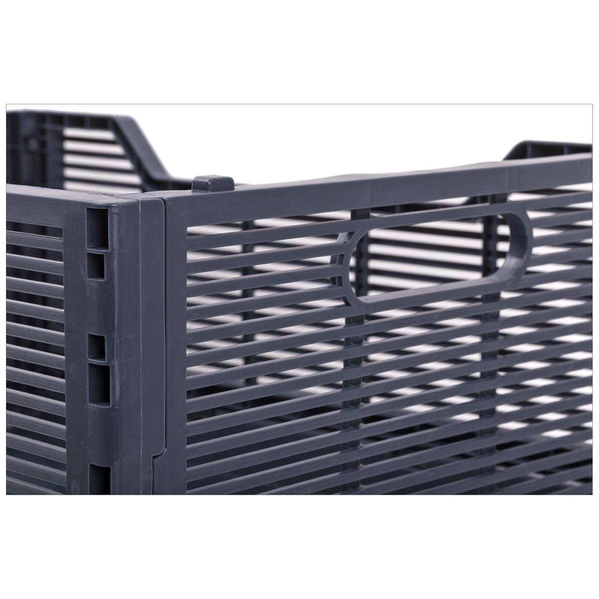 Truu Design Folding Storage Crate, 16x12x7",7 colors
