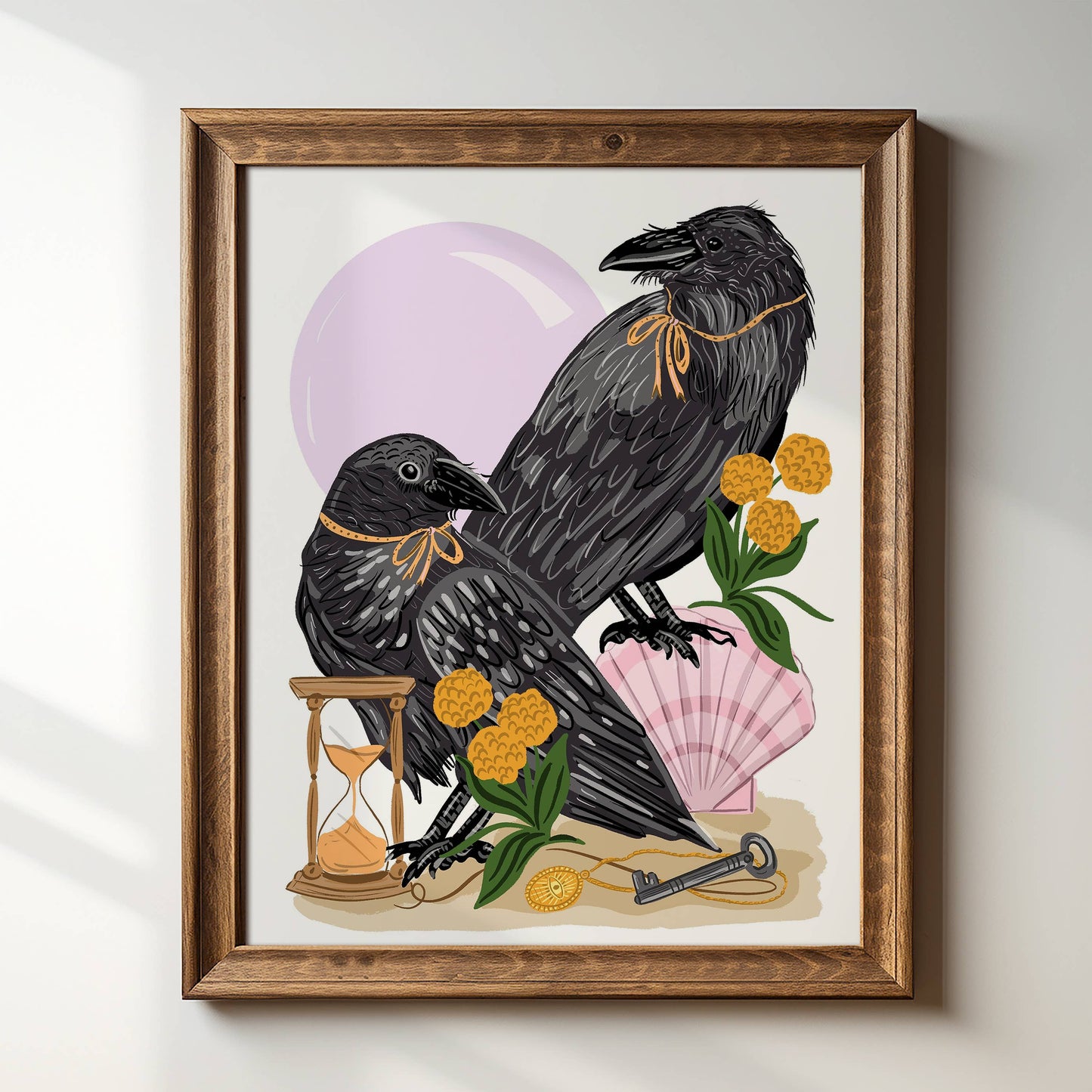 "Crows & Curiosities" 8" x 10" Giclée Art Print