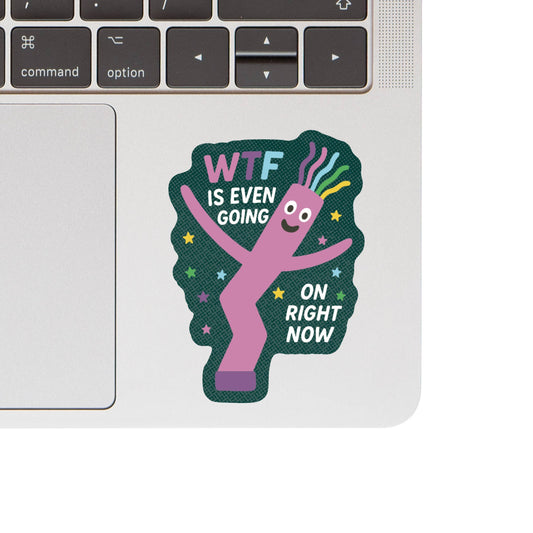 Funny Floppy Swear WTF Relevant High Quality Vinyl Sticker