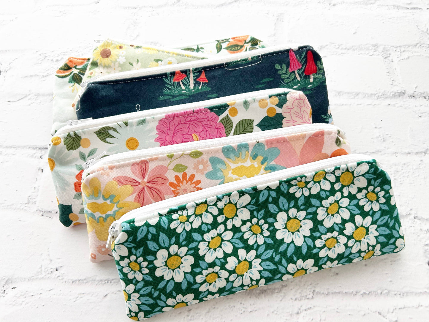 Pencil Pouch, Small Zipper Pouch, Pens Case, mixed bag