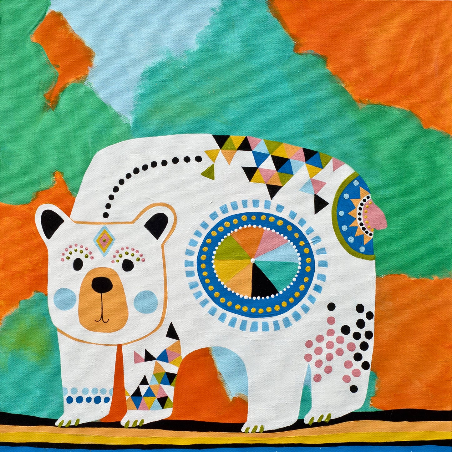 Bear Kid Art - Art Print