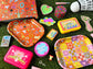 Large Patchwork Quilt Tray