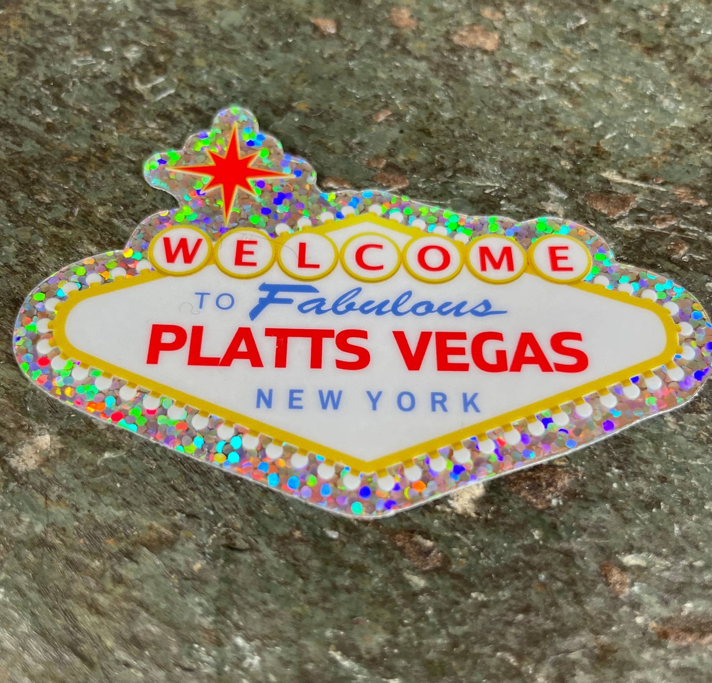 Welcome to Fabulous Platts Vegas Sticker