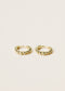 Ball Hoop - Tiny - Gold Earrings