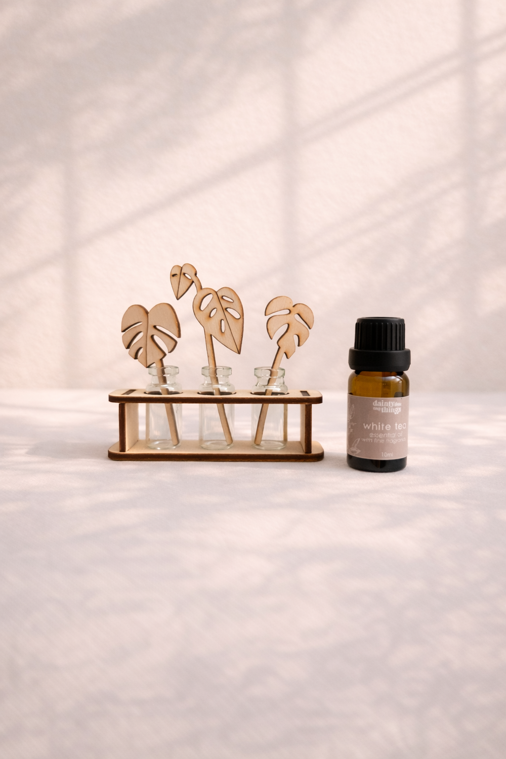Tiny Plant Propagation Leaf Diffusers: No Essential Oil / Leafy Stems