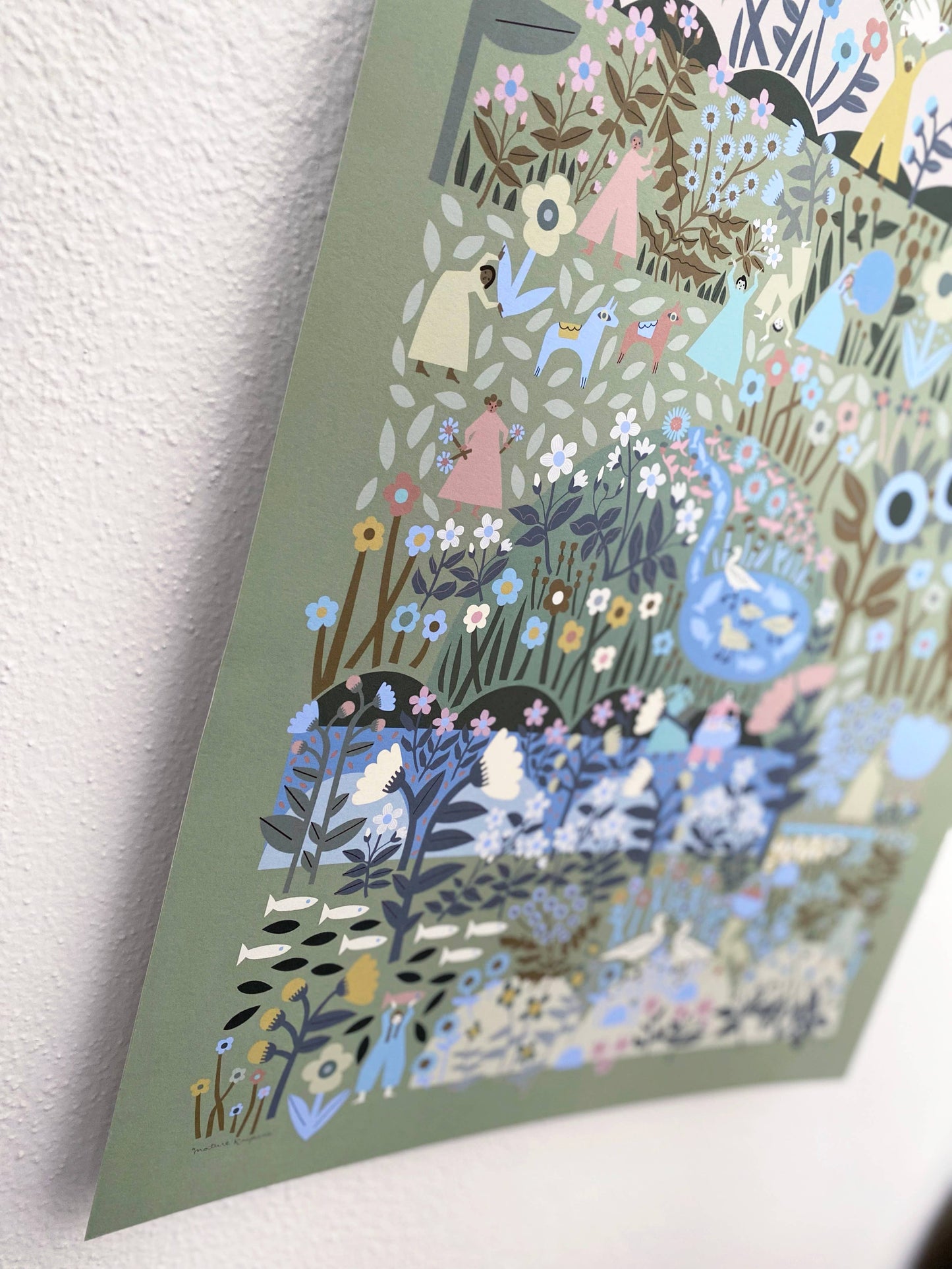 Nature Keepers Art Print Green