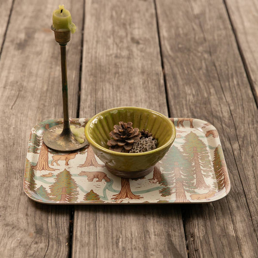 Birch Laminate Tray Redwoods 10.5x8"