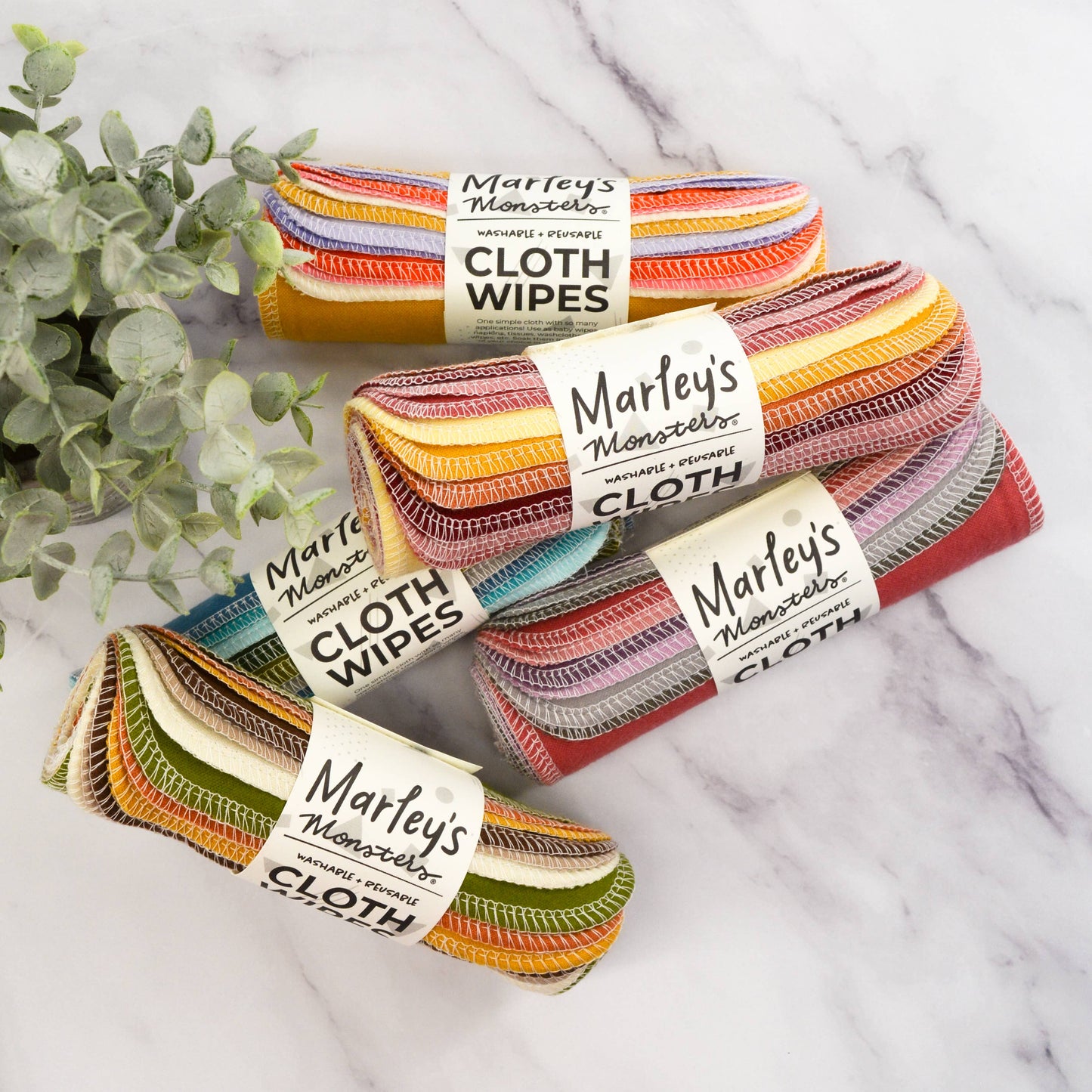 Cloth Wipes: Specialty Color Mixes - 12 or 24 pack