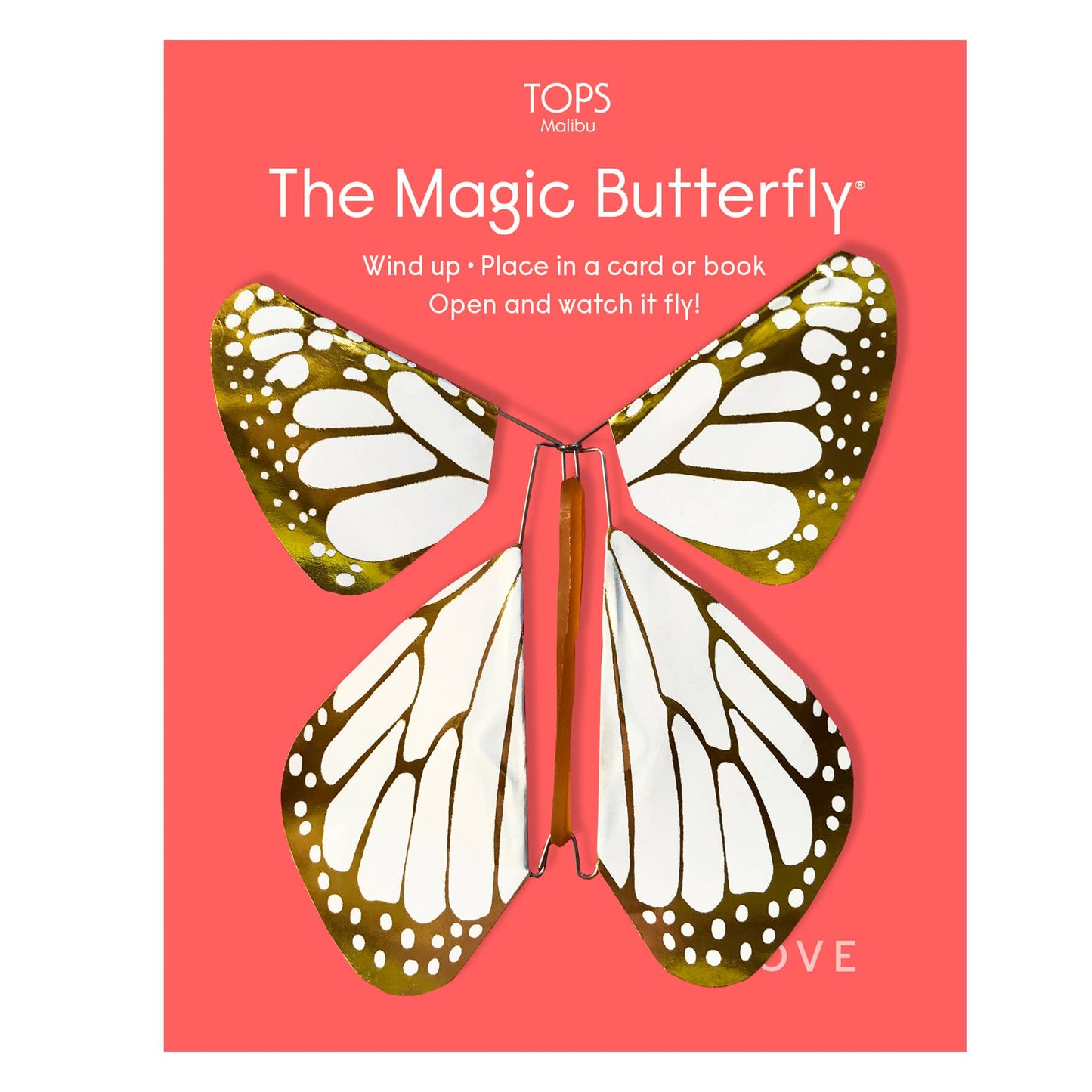 Flying Magic Butterfly® - Metallic - "Love" - Asst Styles