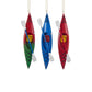 5.25" RESIN KAYAK ORNAMENT 3/ASSTD