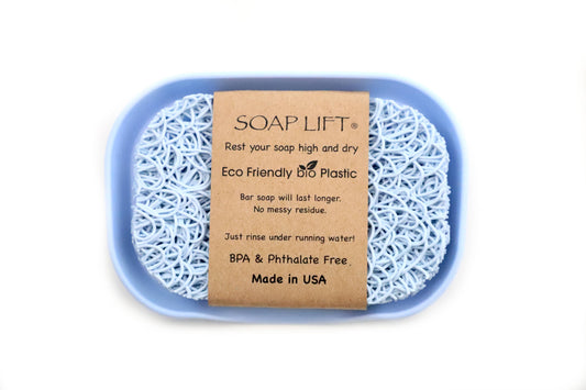 Waterfall Soap Dish Set w/ Soap Lift Soap Saver - Seaside