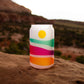 Colorful Mountain Beer Glass - Colorful Glassware Set