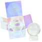 Glass 2" Crystal Ball w/ Gazing Instructions & Blank Paper
