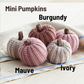 Colorful Knit Pumpkin Giftables Bowl Filler Tabletop
