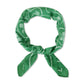 Happiness Bandanas - Green w Flw - Whimsical