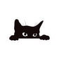 Sneaky Kitty Cat Cute Clear High Quality Vinyl Sticker