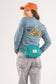 KNW Fanny Pack | Teal/Lavender