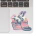 To Be Cringe Is To Be Free Rat High Quality Vinyl Sticker