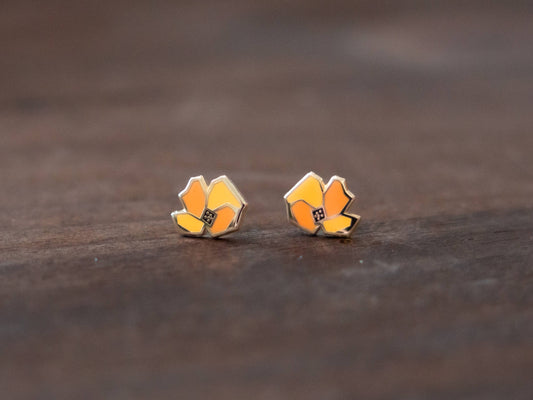 Poppy Stud Earrings