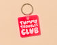 PVC Keychain by Your Gal Kiwi—Tummy Troubles Club (Funny)