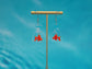 Fish in a Bag earrings