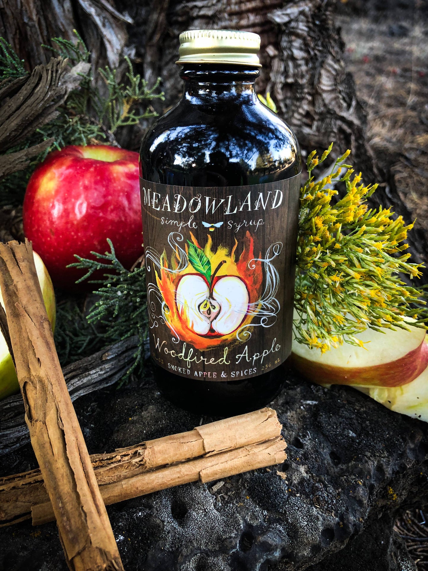 Woodfired Apple Simple Syrup