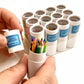 Asst Mini Pencils in Tube Display