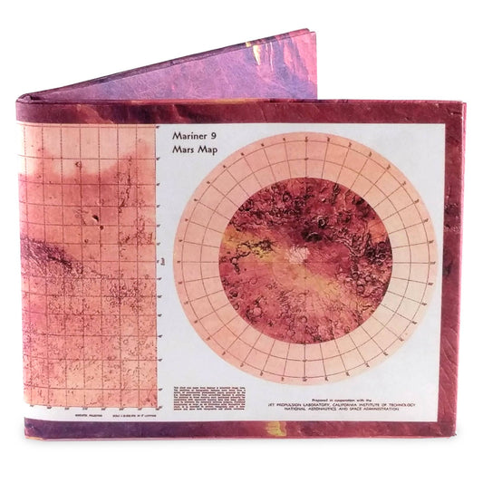 Mars Map Mighty Wallet