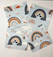 Boho Rainbow Minky Crinkle Sensory Toy