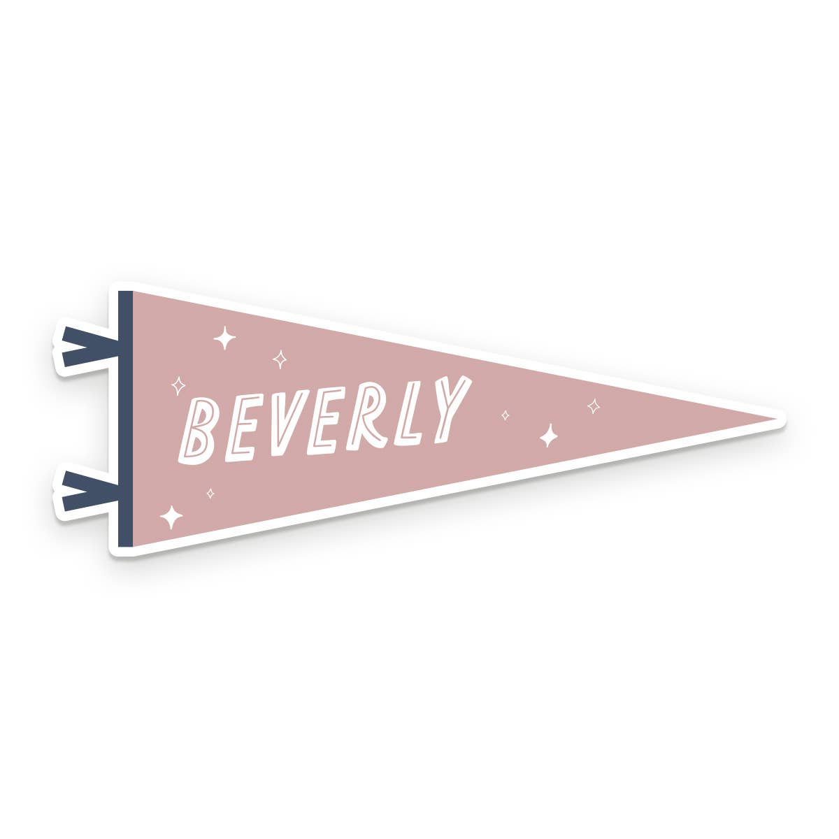 Saranac lake Pennant Sticker