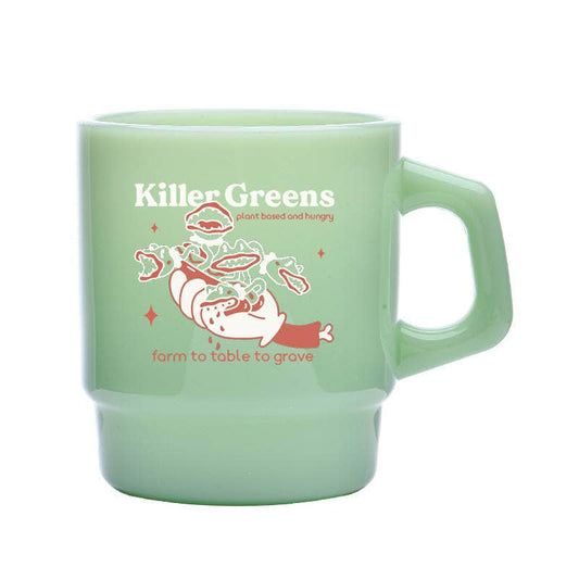 "Killer Greens" Vintage Diner Mug