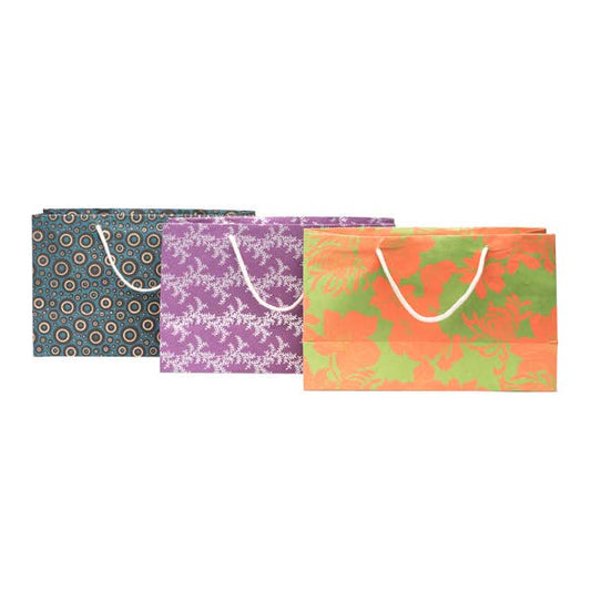 Recycled Paper Wide Gift Bag 15x6x9.5