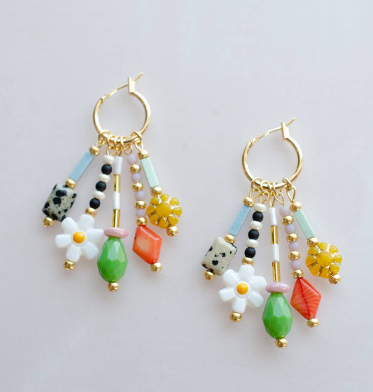 Della Dangle Earrings