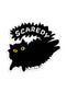 Scaredy Cat Sticker