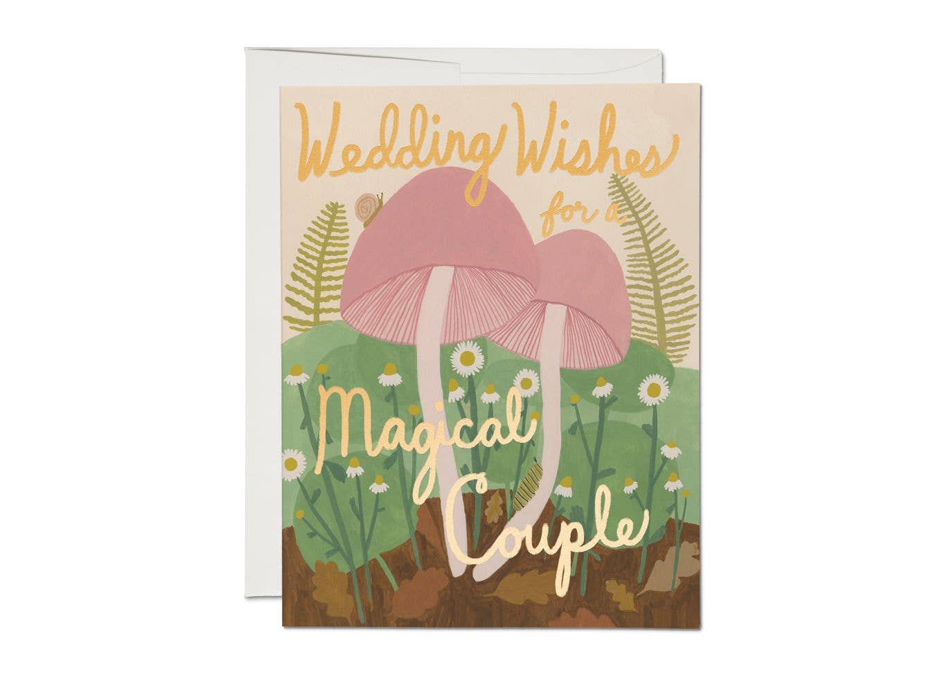 Magical Couple wedding greeting card