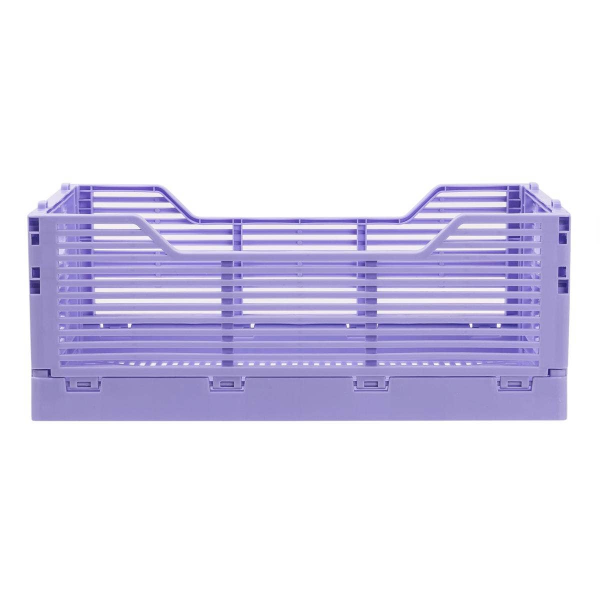 Truu Design Folding Storage Crate, 12x8x4.5",7 colors