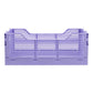 Truu Design Folding Storage Crate, 12x8x4.5",7 colors