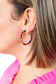 Camy Hoops - Fiesta // Earrings, Jewelry, Gifts, Best Seller