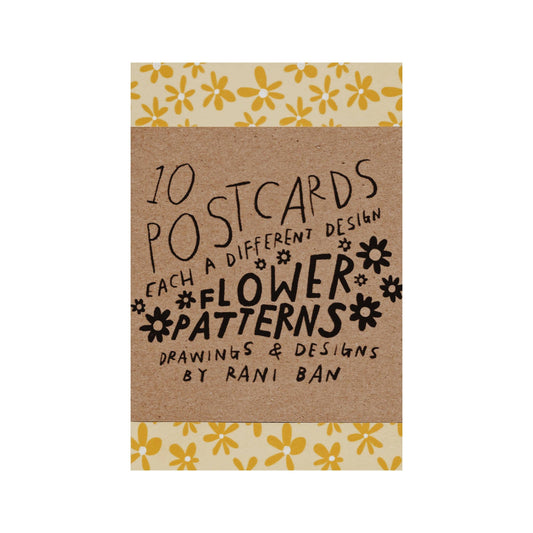 FLOWER PATTERNS Postcard Pack