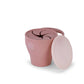 Collapsible Silicone Snack Cup - Dusty Pink