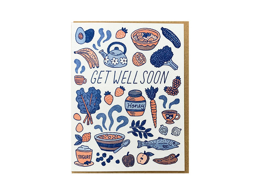 Get Well Food Card